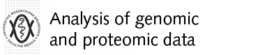 Analysis of genomic and proteomic data - e-learning
